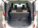 後席を格納すると、これだけの広さが!シーンに合わせたシートアレンジで、大きな荷物も積むことが出来ます♪
