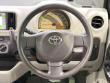 ステアリングも使用感が少なく、きれいな状態となっております♪