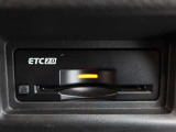 ETC車載器付きです。高速道路の料金所もスムーズに通過できます。