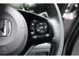Hondaセンシングの機能のひとつ、アダプティブクルーズコントロール付!アクセルから足を離しても設定したスピードと前車との車間を保ち走行してくれます!車線維持もアシスト☆高速道路で疲労軽減ですね☆