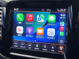 ●Apple Car Play:スマホとの有線接続で、ナビ・オーディオ再生などスマホのアプリ機能が画面でも使える便利機能です!