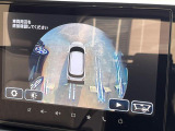 【全方位モニター用カメラ】専用のカメラにより、上から見下ろしたような視点で360度クルマの周囲を確認することができます☆死角部分も確認しやすく、狭い場所での切り返しや駐車もスムーズに行えます。