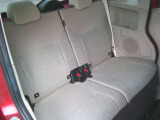後席シートも広々です。室内クリーニング済んでます