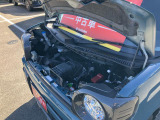 エンジンルーム内しっかり点検整備後のご納車になります。