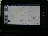 大きなモニターのメモリーナビゲーションではじめての道や知らない道も快適にドライブ!