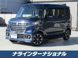 R5年式、スズキ、スペーシア、カスタム ハイブリッドXS全方位モニター付メモリーナビ+スズキコネクト対応通信機装着車入庫しました☆