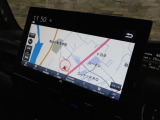 純正ナビが搭載されています。初めての道も安心ですね。Bluetooth接続可能!