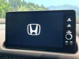 【9インチ ホンダコネクトディスプレイ】視認性の高い大画面ディスプレイでナビの使用や、お持ちのスマートフォンと連携したbluetoothでの音楽再生が可能です♪