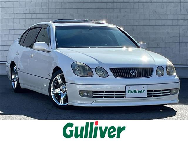 アリスト3.0 V300 ベルテックスエディション本革シート 修復歴無し