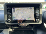 純正ナビ機能を装備。タッチパネル式で使いやすく、お出かけもラクラクです。