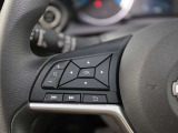 便利なステアリングスイッチ装備です。