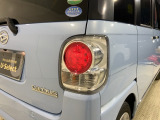 視認性がいいテールランプ。後続車にも存在をアピール。
