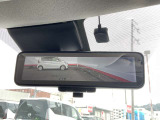 後ろに大きな荷物があっても広報確認が出来るインテリジェントルームミラーです。