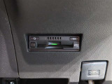 ETC車載器付きです。高速道路の料金所もスムーズに通過できます。