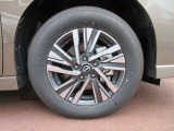 純正16インチアルミホイール・タイヤの状態は良好です