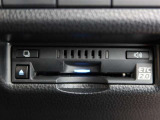 ETC車載器付きです。高速道路の料金所もスムーズに通過できます。
