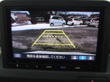 バックカメラ:後方確認がラクに出来るので駐車場も安心