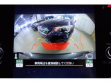 バックカメラもついておりますので車庫入れ時の後方視界をサポートします