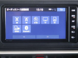 車内でCD DVD等、様々なメディアが楽しめます。