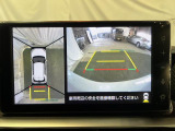 見えづらい車体後方部を映像で映し出してしっかりサポート!難しいバック駐車も安心です♪