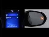 隣車線を走る車両をレーダーで検知し、ドアミラーでは確認しにくい後側方エリアに存在する車両に加え、急接近してくる車両も検知します。車両を検知するとドアミラーに搭載されたLEDインジケーターが点灯します。
