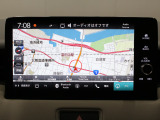 【純正9インチナビ】使いやすいナビ操作にオーディオ機能も充実!Bluetooth接続で運転中のハンズフリー電話や好みの音楽を車内に流す事が出来ます。ラインナップや車種に応じて豊富な機能が使用可能♪