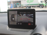 駐車時にサポートしてくれる360度モニター付き!