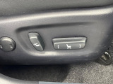 【パワーシート】スイッチ一つで簡単にシートの微調整が可能!電動だから力もいりません!快適なシートポジションにセットして、快適なドライブをお楽しみください。