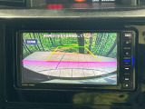【バックカメラ】駐車時に後方がリアルタイム映像で確認できます。大型商業施設や立体駐車場での駐車時や、夜間のバック時に大活躍!運転スキルに関わらず、今や必須となった装備のひとつです!