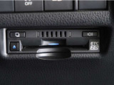 ETC車載器付きです。高速道路の料金所もスムーズに通過できます。
