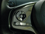 ハンドルにオーディオの操作スイッチが装備されています!視線を前方から外さずハンドルから手を離さずに操作できるのでとっても安全ですね♪