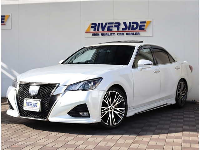 クラウンアスリート 2.0 S-T 後期型 サンルーフ モデリスタエアロ19アル