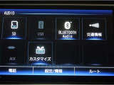車内でCD DVD等、様々なメディアが楽しめます。