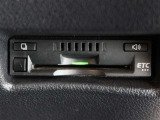 ETC車載器付きです。高速道路の料金所もスムーズに通過できます。