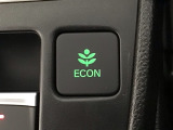 ★ECONスイッチ★ エコドライブを加速しよう!スイッチをONにすると、運転の仕方によるロスを抑え込み燃費をよくするようクルマが頑張ります(*^ー^*)燃費向上にチャレンジ♪