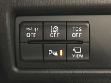 運転席回りのスイッチで安全装備のON/OFFも簡単に!