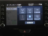 ディスプレイオーディオを装備。スマートフォンとクルマを繋ぐことで、これまでのナビに加えて色々なサービスが楽しめます。