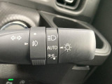 [オートライト]AUTOに合わせておくだけで夜間や、トンネル内で自動でヘッドライトが点灯します!付け忘れ消し忘れがないので楽々☆