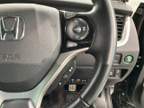 クルーズコントロールを装備しています。高速道路などで一定の速度で走ってくれるので運転が楽ですよ!速度を設定できますので、スピードの出しすぎにも注意できます。