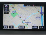 ナビゲーションを装備。タッチパネル式で使いやすく、お出かけもラクラクです。