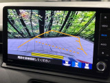 【バックカメラ】駐車時に後方がリアルタイム映像で確認できます。大型商業施設や立体駐車場での駐車時や、夜間のバック時に大活躍!運転スキルに関わらず、今や必須となった装備のひとつです!