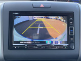 【 バックカメラ 】駐車が苦手な方でも映像で後方の安全確認もしっかり♪見えない死角の部分や距離感などモニター確認することが可能です!//