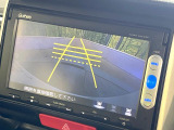 【バックカメラ】駐車時に後方がリアルタイム映像で確認できます。大型商業施設や立体駐車場での駐車時や、夜間のバック時に大活躍!運転スキルに関わらず、今や必須となった装備のひとつです!