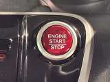 ワンプッシュでエンジンのスタート、ストップが出来て便利です。