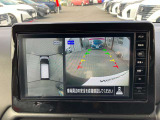 【アラウンドビューモニター】ー空から見下ろしているかのような映像で駐車をアシスト!これでバック駐車も安心ですね♪♪