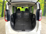 普段のお買い物や通勤、送迎等に十分な荷室スペースを確保しております。セカンドシートを倒すと、大きな荷物の積載も可能です♪