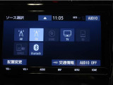 車内でCD等、多彩なメディアをお楽しみ頂けます♪