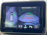 【全方位モニター用カメラ】専用のカメラにより、上から見下ろしたような視点で360度クルマの周囲を確認することができます☆死角部分も確認しやすく、狭い場所での切り返しや駐車もスムーズに行えます。