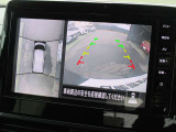 周囲の状況が分かるアラウンドビューモニター搭載。苦手な縦列駐車もこれがあれば安心ですね。