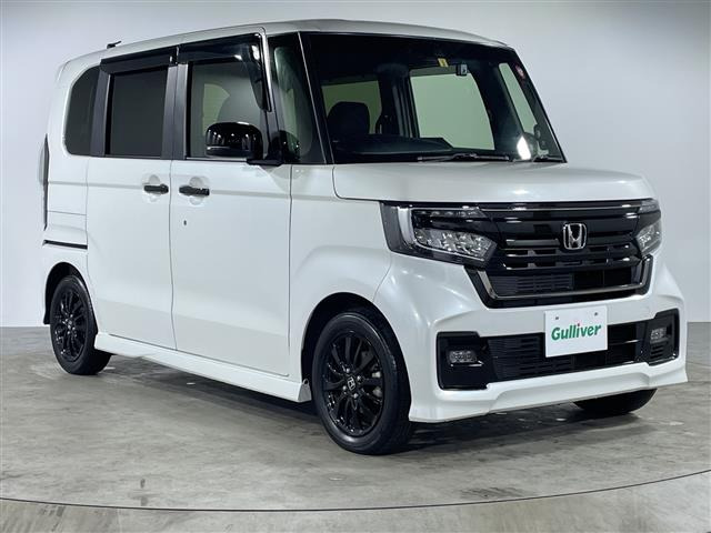 N-BOXカスタム L スタイルプラス ブラック ワンオーナー 修復歴無し